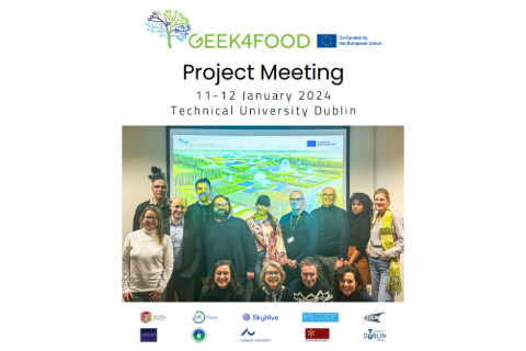 Foresight workshop at the GEEK4Food gathering at the TU Dublin