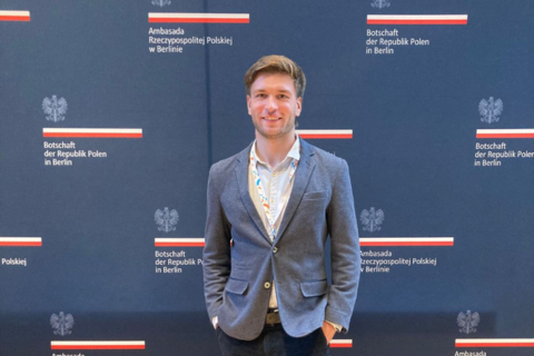 Marcin Wierzbowski of 4CF at the Polish-German Forum